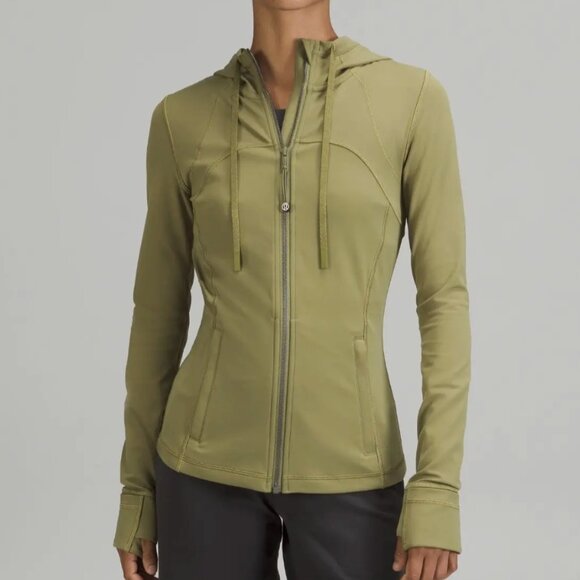 Lululemon Women's Size 10 Green Hooded Define Jacket - Picture 1 of 5